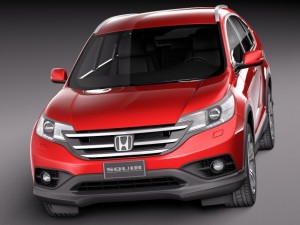 Honda CRV 2014 Euro Model 3D