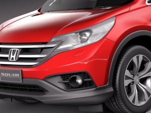 Honda CRV 2014 Euro Model 3D