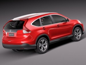 Honda CRV 2014 Euro Model 3D
