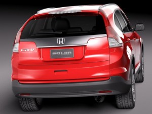 Honda CRV 2014 Euro Model 3D