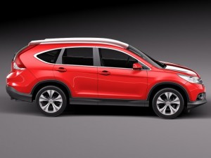 Honda CRV 2014 Euro Model 3D
