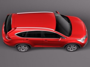 Honda CRV 2014 Euro Model 3D