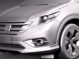 Honda CRV 2014 Euro Model 3D