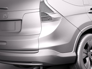 Honda CRV 2014 Euro Model 3D