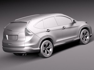 Honda CRV 2014 Euro Model 3D