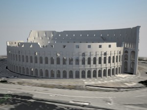 Roman Colosseum Ruins 3D Модель