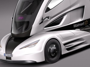 Walmart Truck 2015 3Dモデル