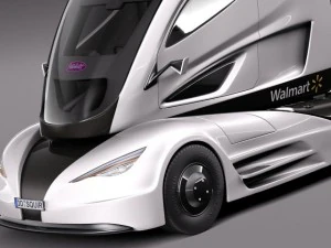 Walmart Truck 2015 3D Model