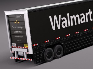Walmart Truck 2015 3Dモデル