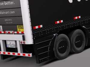 Walmart Truck 2015 3D Model