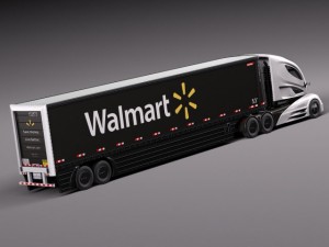 Walmart Truck 2015 3Dモデル