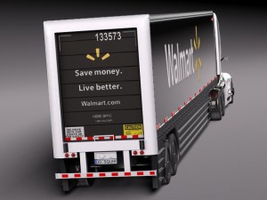 Walmart Truck 2015 3Dモデル