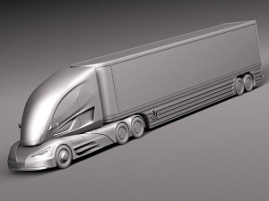 Walmart Truck 2015 3Dモデル