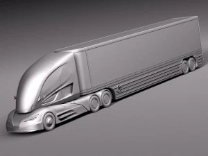 Walmart Truck 2015 3D Model