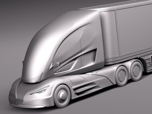Walmart Truck 2015 3Dモデル