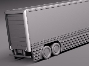 Walmart Truck 2015 3Dモデル