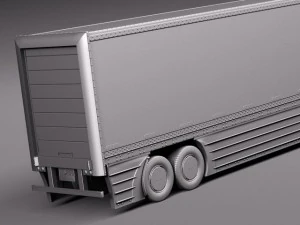 Walmart Truck 2015 3D Model