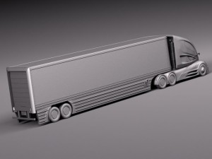 Walmart Truck 2015 3Dモデル