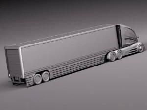Walmart Truck 2015 3D Model