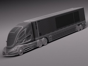 Walmart Truck 2015 3Dモデル