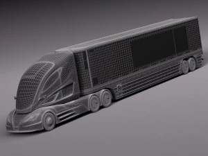 Walmart Truck 2015 3D Model