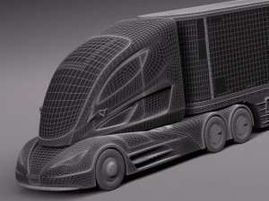 Walmart Truck 2015 3Dモデル