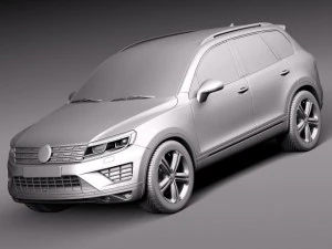 Volkswagen Touareg 2015 Modelo 3D