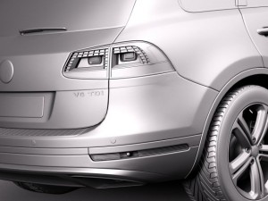 Volkswagen Touareg 2015 3D Модель