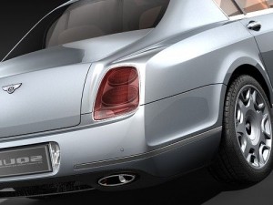 Bentley Continental Flying Spur Speed 2009 Modello 3D