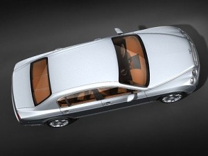 Bentley Continental Flying Spur Speed 2009 Modello 3D