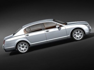 Bentley Continental Flying Spur Speed 2009 Modello 3D