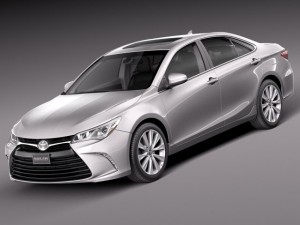 Toyota Camry 2015 3D Модель