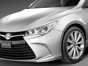 Toyota Camry 2015 Model 3D