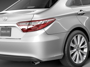Toyota Camry 2015 Model 3D