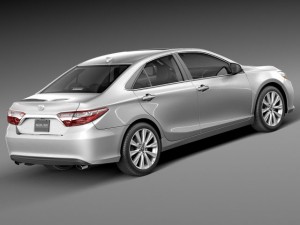 Toyota Camry 2015 Model 3D