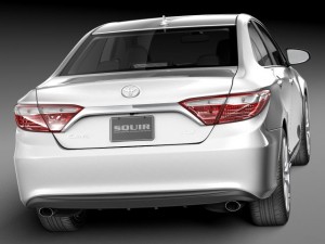 Toyota Camry 2015 Model 3D