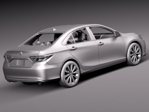 Toyota Camry 2015 Model 3D