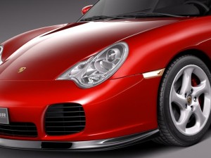 Porsche 911 Turbo 996 2002 3D Модель