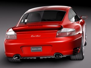 Porsche 911 Turbo 996 2002 3D Модель