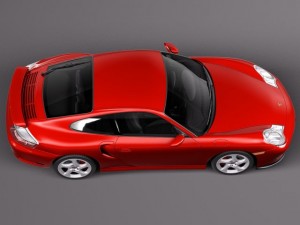 Porsche 911 Turbo 996 2002 3D Модель