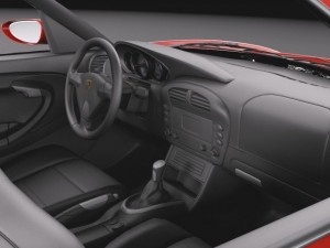 Porsche 911 Turbo 996 2002 3D Модель