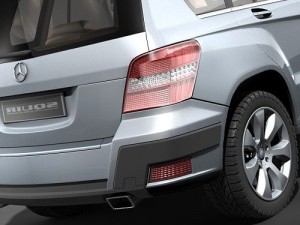Mercedes-Benz GLK 2009 Model 3D