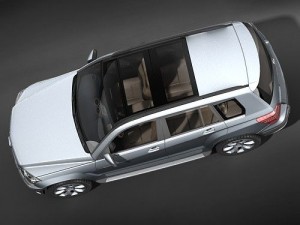 Mercedes-Benz GLK 2009 Model 3D