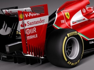 Formula 1 Ferrari 2014 F1 Modello 3D