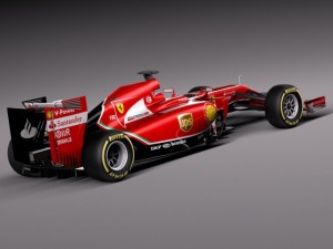 Formula 1 Ferrari 2014 F1 Modello 3D