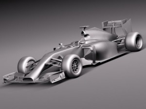 Formula 1 Ferrari 2014 F1 Modello 3D