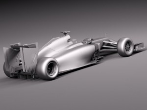 Formula 1 Ferrari 2014 F1 Modello 3D