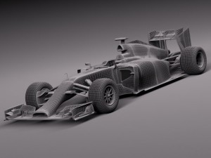 Formula 1 Ferrari 2014 F1 Modello 3D