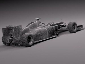 Formula 1 Ferrari 2014 F1 Modello 3D