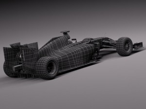 Formula 1 Ferrari 2014 F1 Modello 3D